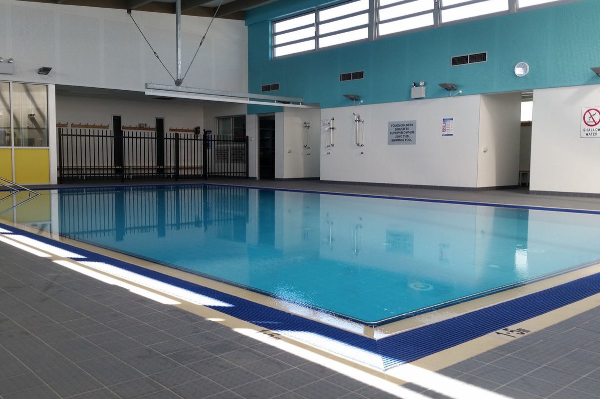 Parents and babies in a Myswim class