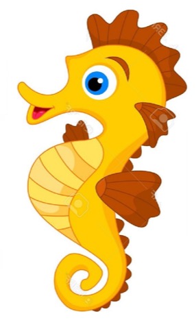 Seahorse mascot